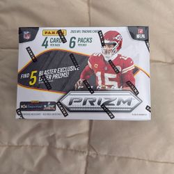 Football Cards 2025 Prizm Blaster Box