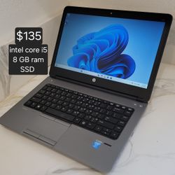 Windows 11 pro Hp ProBook laptop. Intel core i5. 8 GB ram 👍Delivery Availabl👍👍Se Habla Español👍