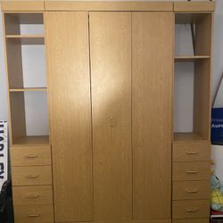 Murphy Bed Twin With Shelving/storage