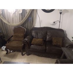 Couch And Love Seat And Chair 