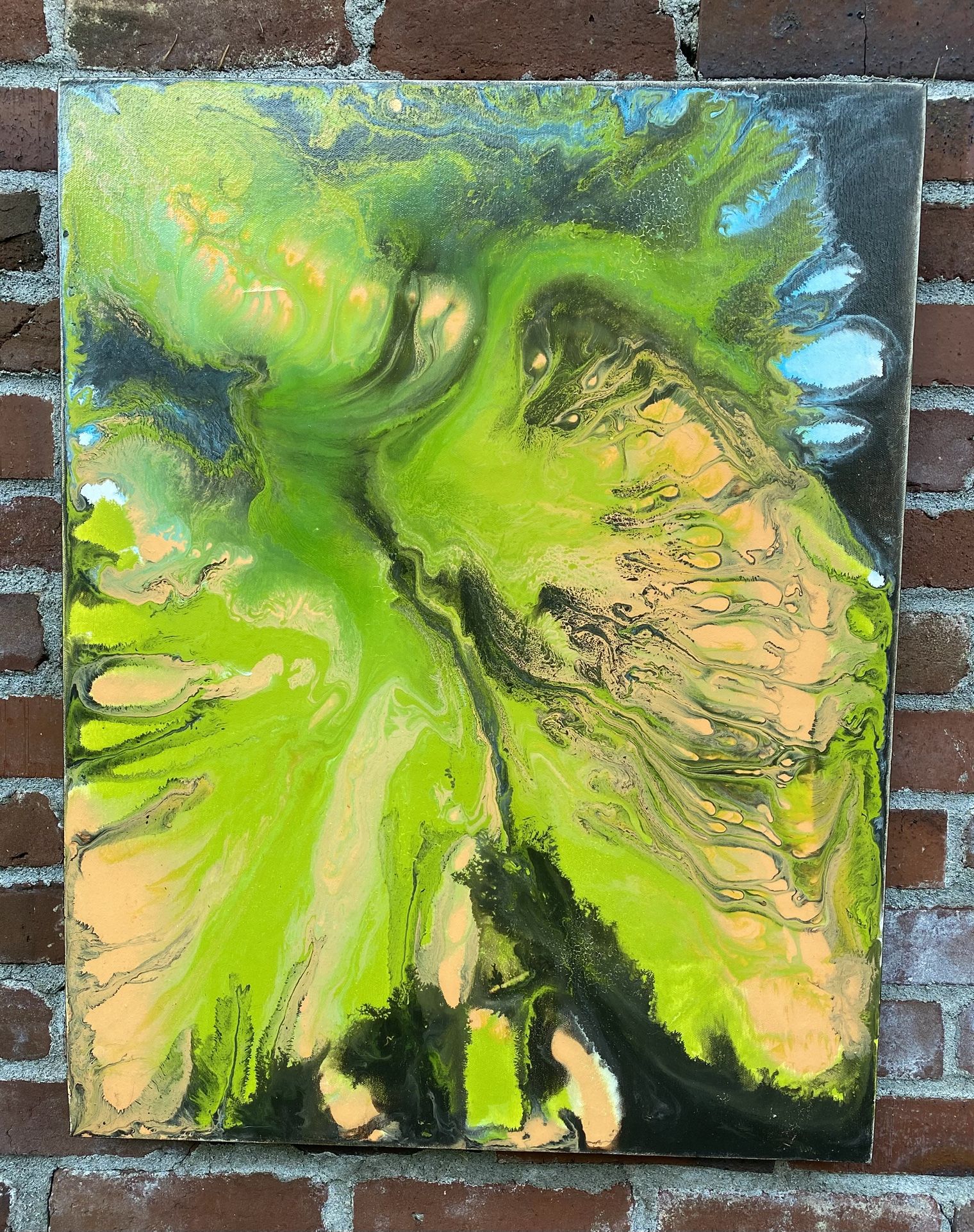 Abstract Painting To Help With Mental Health Awareness