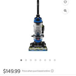 Bissell Clean View Rewind Vaccum With Retractable Cord And Extension Piece 