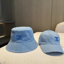 Fashion denim blue baseball cap fisherman 