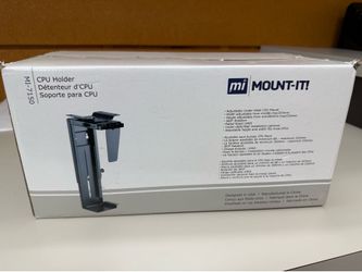 Mount-It! MI-7150 Under Desk CPU Holder / Computer Tower Mount