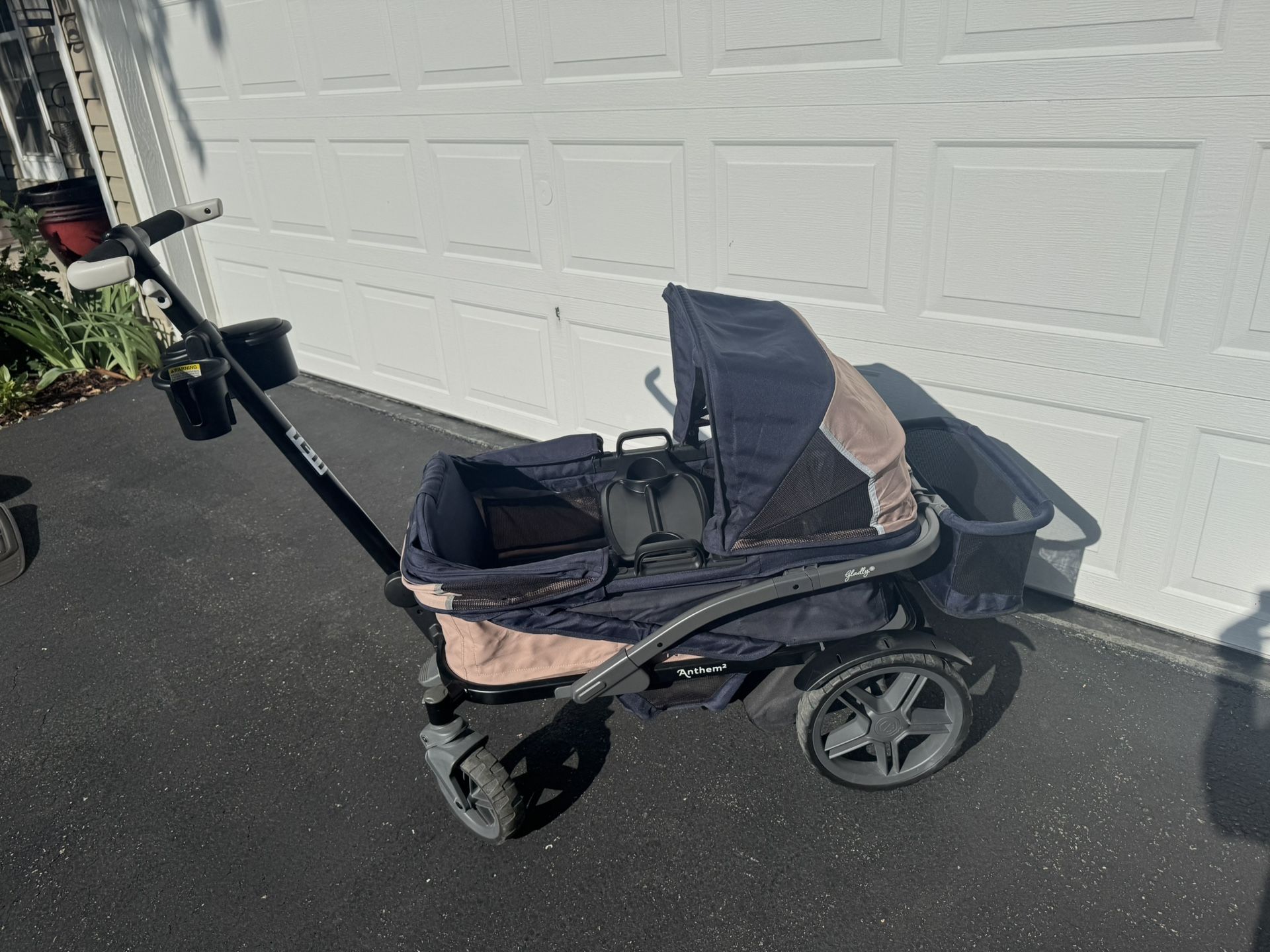 Gladly Family Anthem2 Wagon Stroller - Sand & Sea Baby