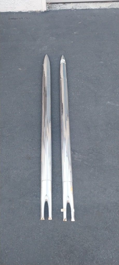 1958 Chevy Impala Front Fender Spear, Stainless Trim