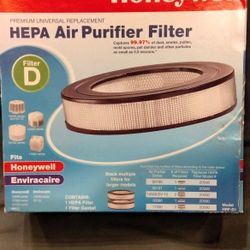 Honeywell HEPA Air Purifier Filter (D)