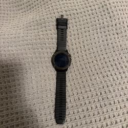 Garmin Fenix 6 - Sapphire Black with Black Bands GPS Used. NO CHARGER.