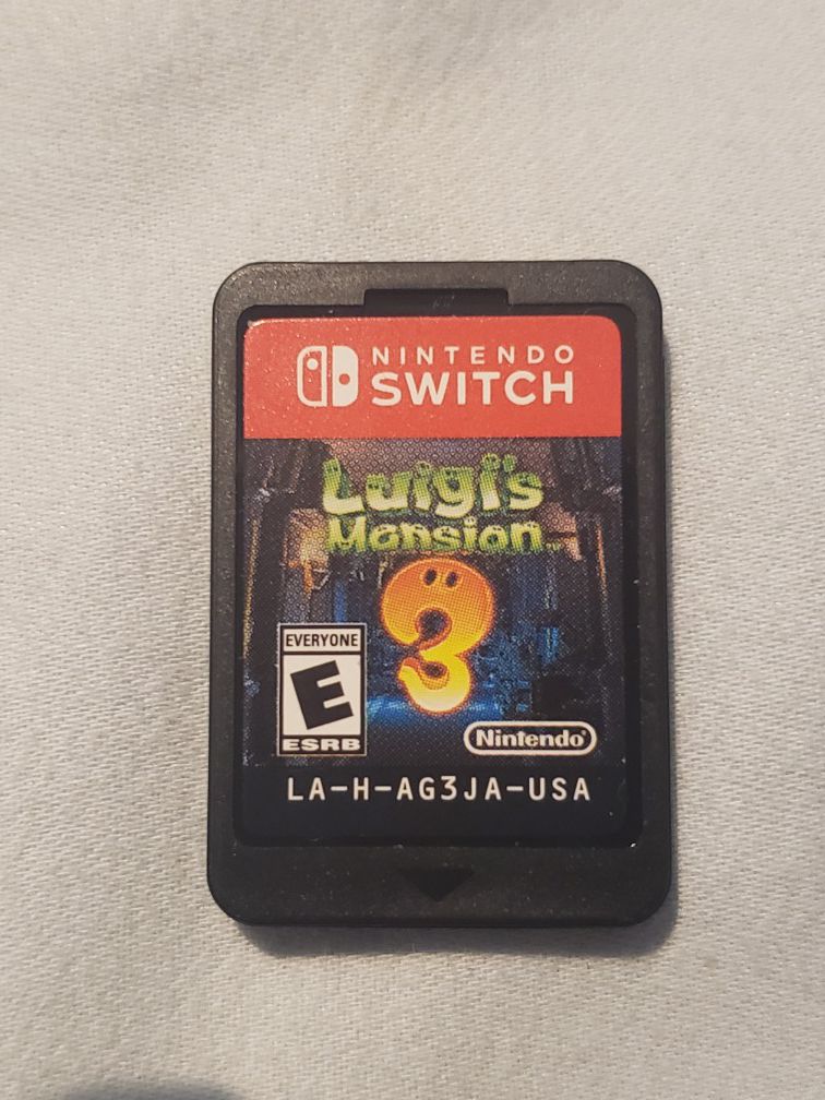 Luigi's Mansion 3 for the Nintendo switch