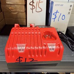 Rapid Charger Replacement for Milwaukee M-12 M-18 Lithium Ion Battery 48-59-1812 48-11-2420 48-11-1815 48-11-1840 48-11-1841 48-11-1850