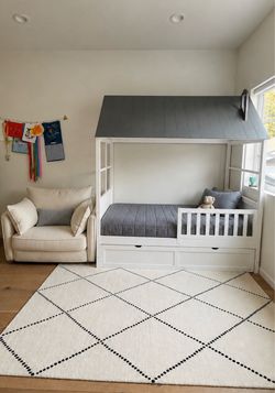 Viv + Rae Keech Twin Platform Bed with twin trundle