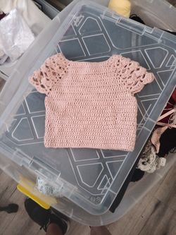 Toddler Crocheted Top 