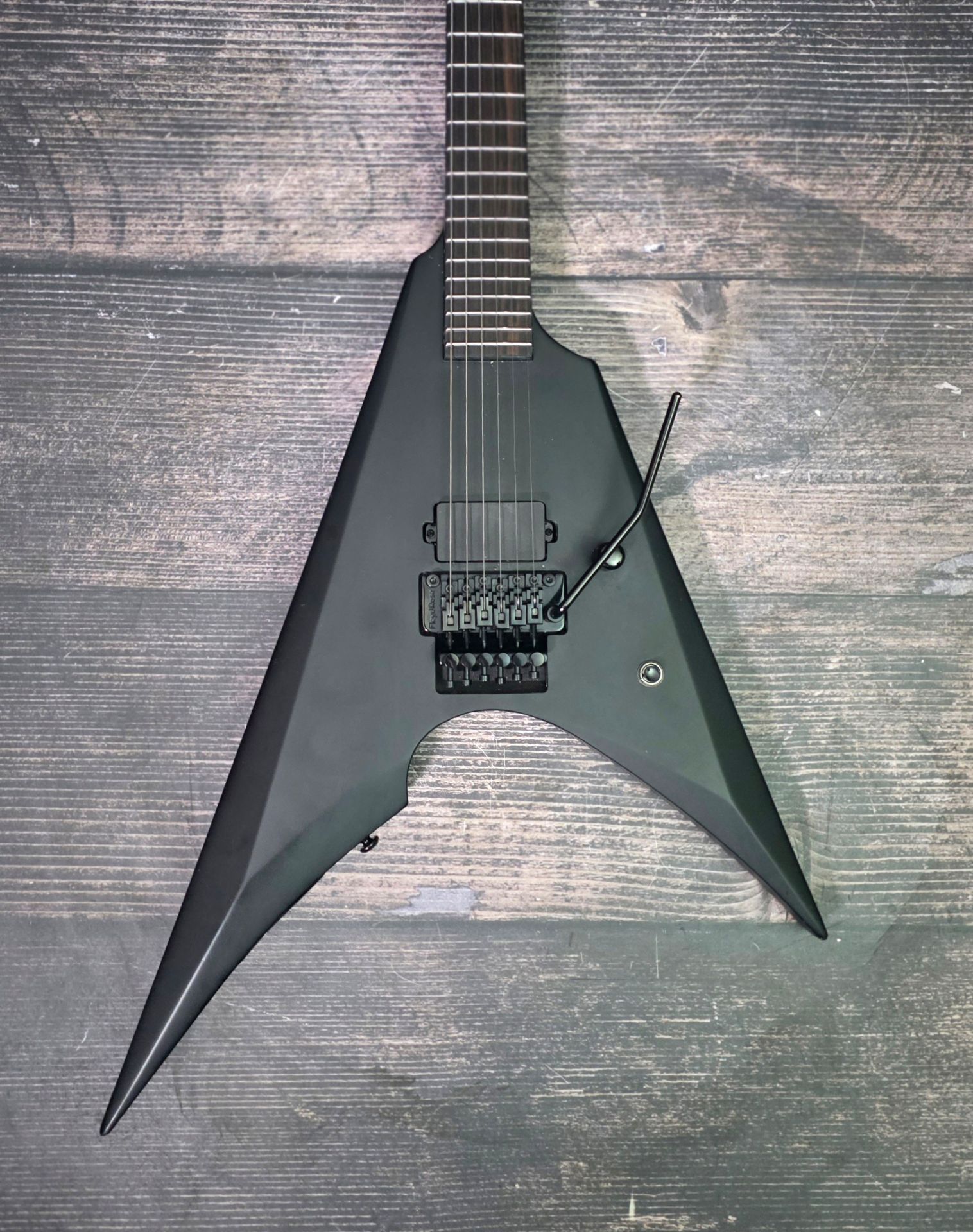 Esp ltd arrow black metal electric guitar !! $650 or best offer !!