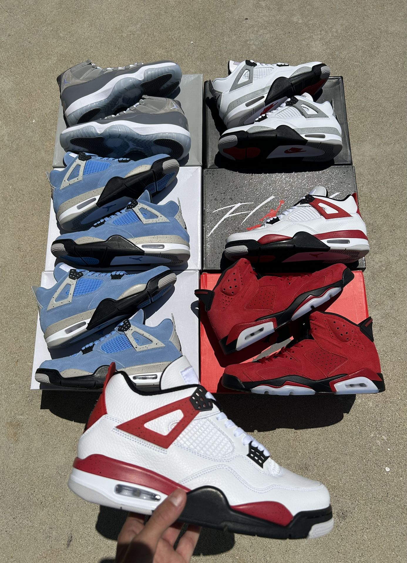 Jordan 4 Red Cement