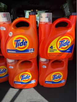 Tide Liquid Detergent - $18 each