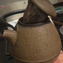 Clay Tea Pot--AUTHENTIC! ONE OF A KIND!