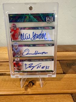 2024 Leaf Pro Set Pure Triography Auto Gordon II, Hampton, Henderson /10