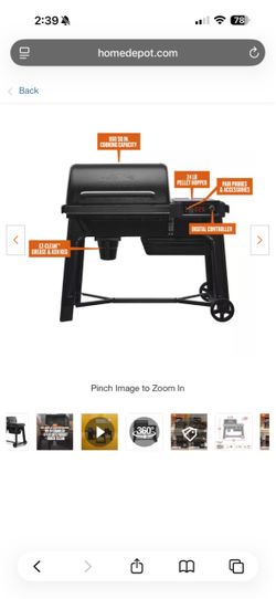 TRAEGER WOODRIDGE PELLET GRILL
