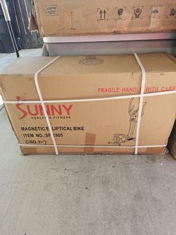 Elliptical Exercise Bike