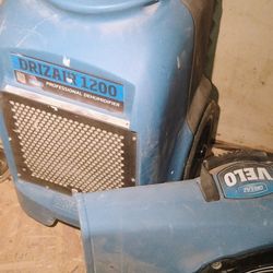 Dri-Eaz 1200 Commercial Dehumidifier &  Drieaz Velo Professional Air Mover 