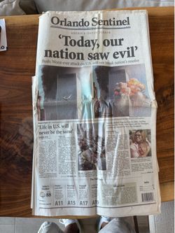Collectors 9-11-2001 “Never Forget”
