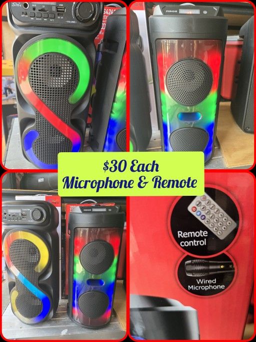 Bocinas Bluetooth Nuevos Estilos πΆπ€π Portable Bluetooth Speakers New Styles Available