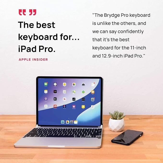 Brydge Pro Keyboard for iPad Pro 12.9 or iPad Air 13
