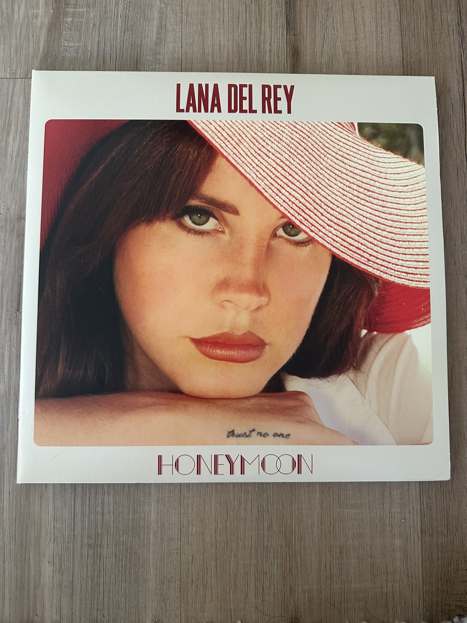 Lana Del Rey Honeymoon Limited Edition Red Vinyl-Urban Outfitters Exclusive