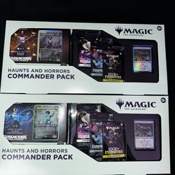 Magic The Gathering Haunts and Horrors Commander Packs  