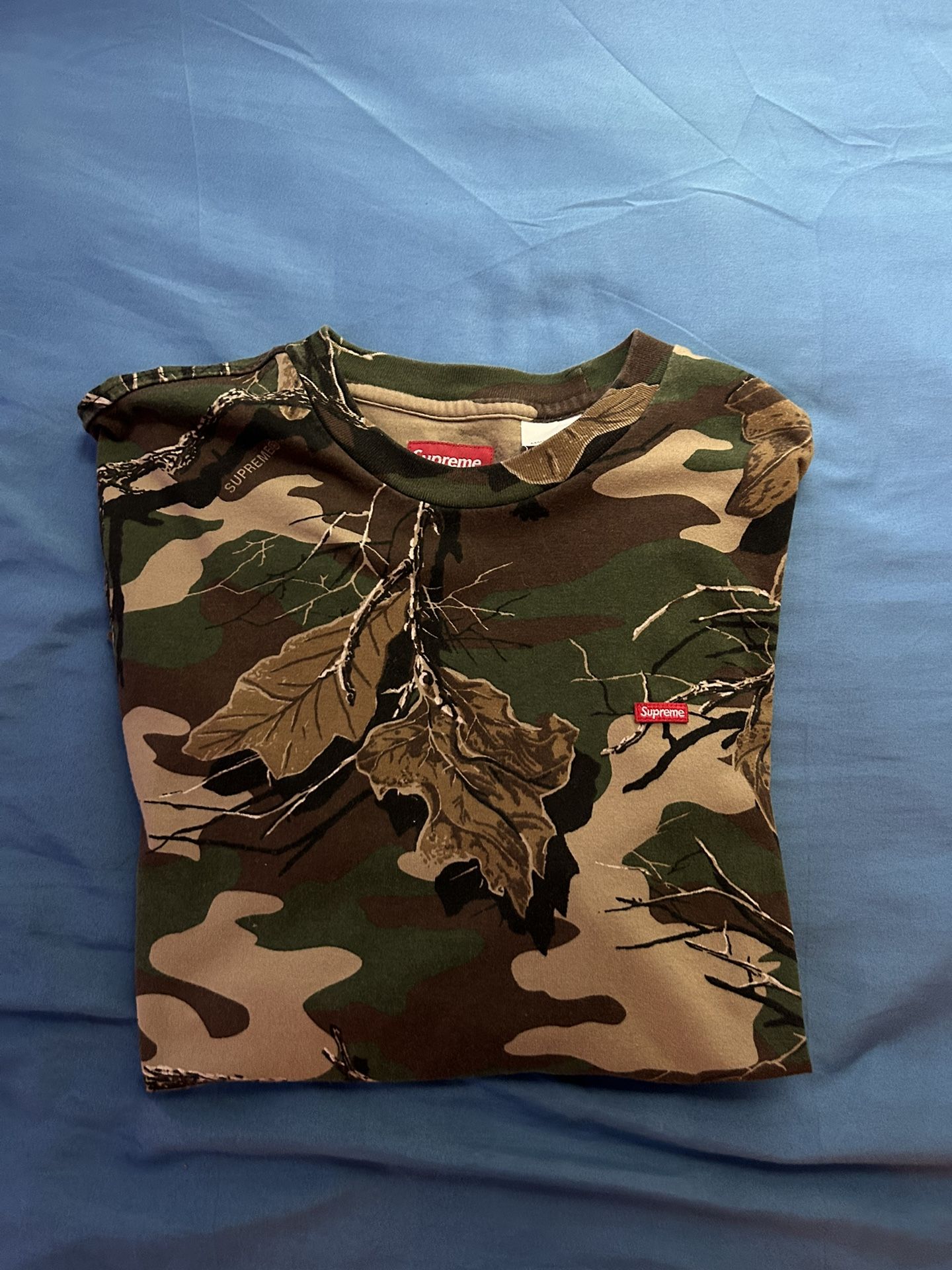 Supreme Camo Mini Box Logo