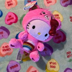 Hello Kitty In Care bear Outfit