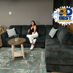 Amazing Black Sectional 💯🖤🤑