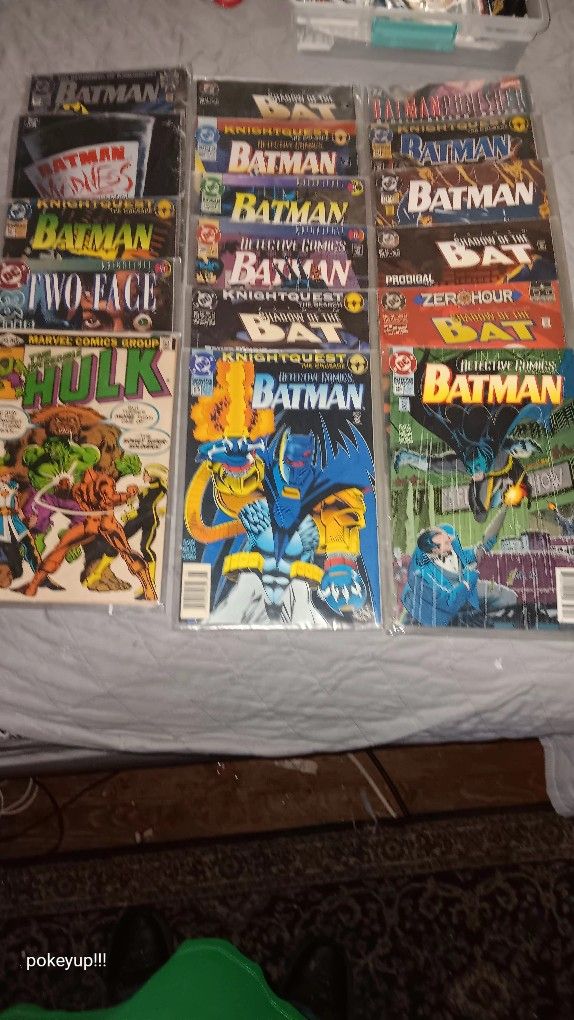 17 Batman Comic Books