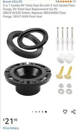 3 in 1 Combo RV Toilet Seal Kit