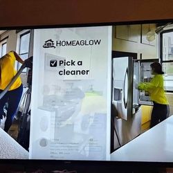 55" Phillips Smart TV with Remote For Sale
