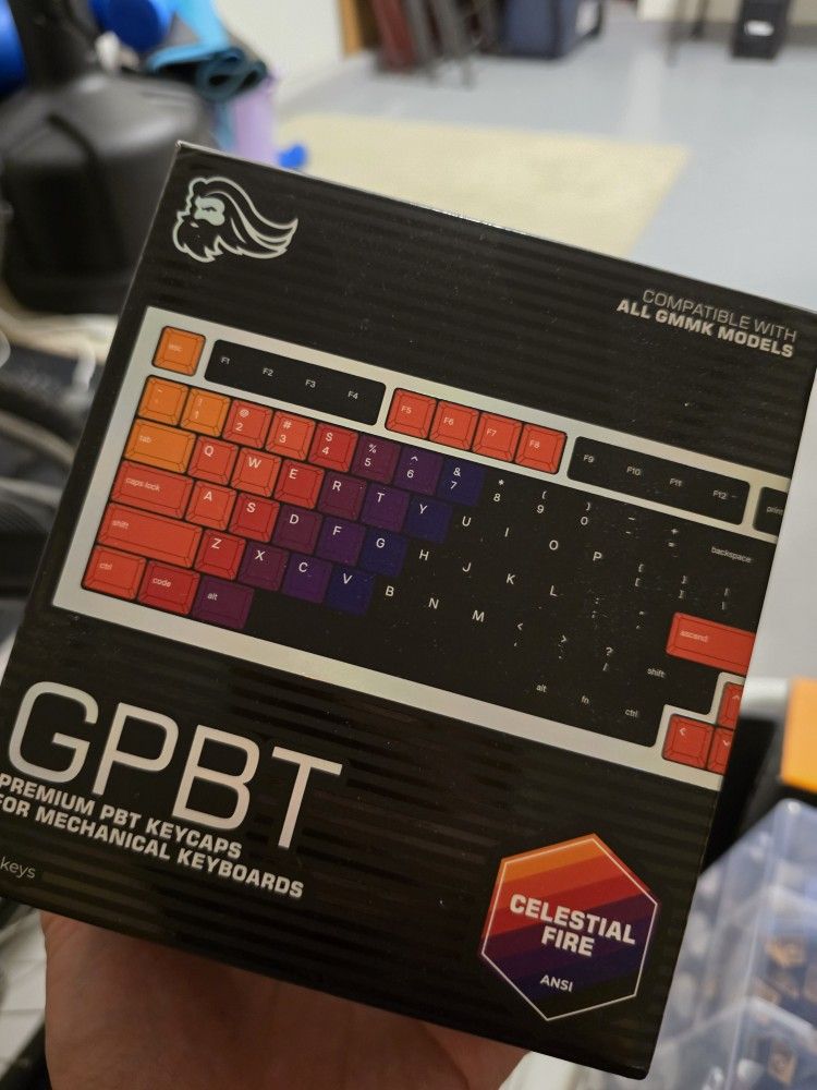 Glorious Celestial Fire GPBT Premium Keycaps