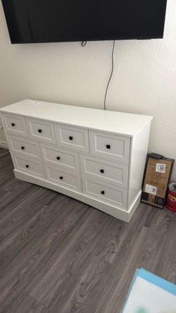 White Dresser