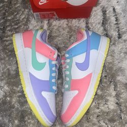 Nike Dunk Low Easter Candy Size 9.5 Men / 11W 100% Authentic 