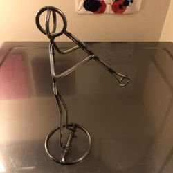 Metal Person Playing Instrument