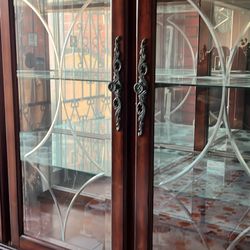Brown China Cabinet 