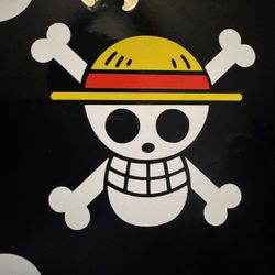 OP Strawhat Jolly Roger Car Decal