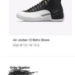 Jordan 12 Playoff