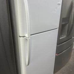 white refrigerator  30 inches 