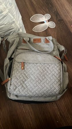 Good Mum Gray Diaper Backpack