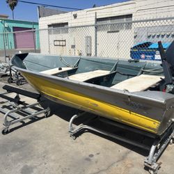 1982 12' Valco Aluminum Boat With newer 4 Stroke Yamaha Outboard