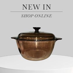 A Very Nice Pyrex Visionware Pyroceram 4.5L Cooking Pot