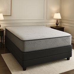 Brand New King Size Mattress 10” For Unbeatable Comfort! Also in Twin, Full & Queen. Wrapped in Plastic. Same-day Delivery. 🚚 