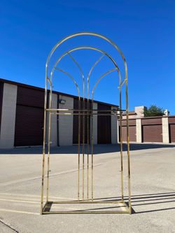 Vintage Brass & Glass Art Deco Revival 4 Tiered Etagere
