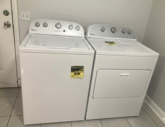 Washer and dryer like new
