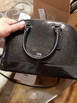 Coach glitter purse hotsell